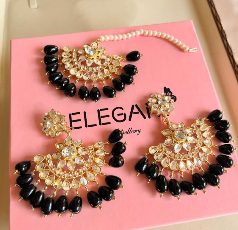 𝐍𝐀𝐍𝐃𝐀𝐍𝐈 Earring teeka