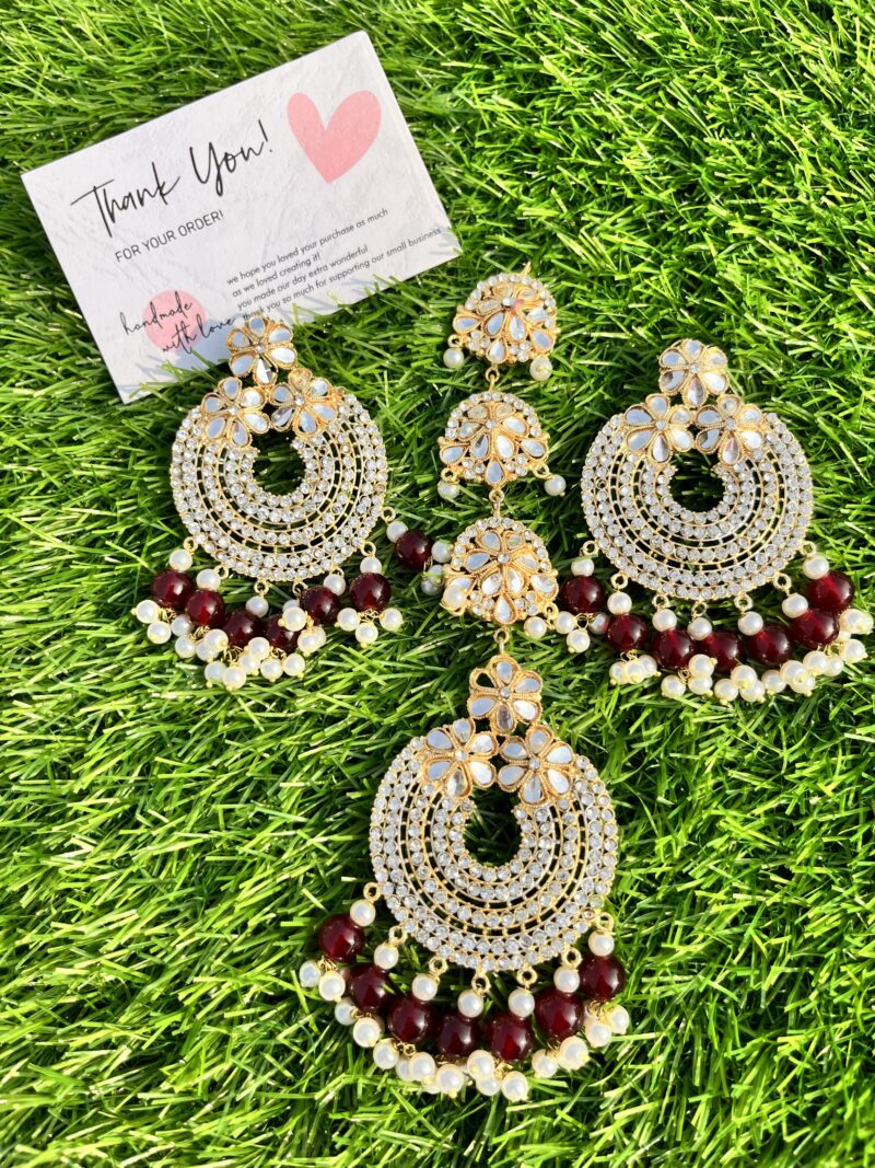 Dua earring tikka