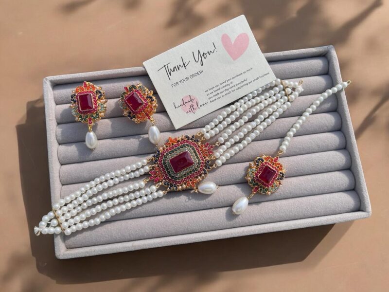 Mahnoor choker set