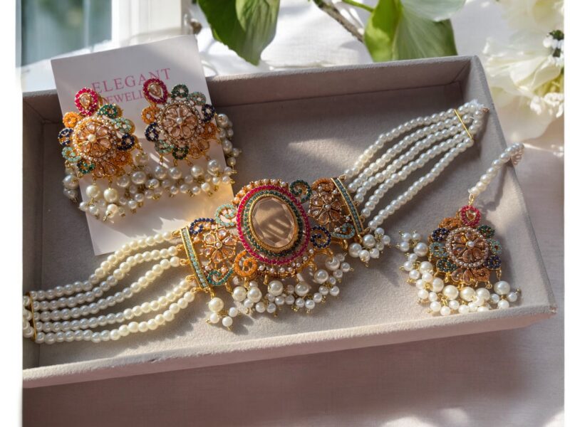 Rubab choker set
