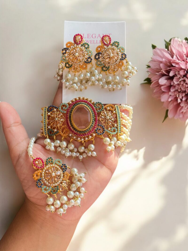 Rubab choker set