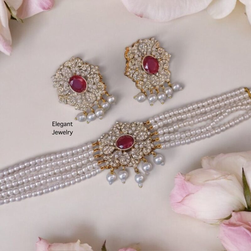 Sadaf choker set
