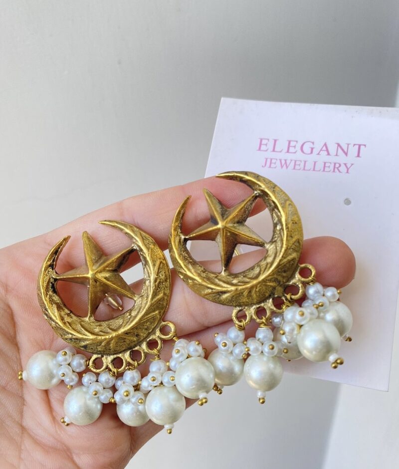 Afghani Chand Earrings