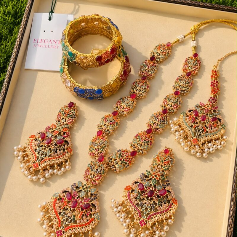 Multicolor Minakari set