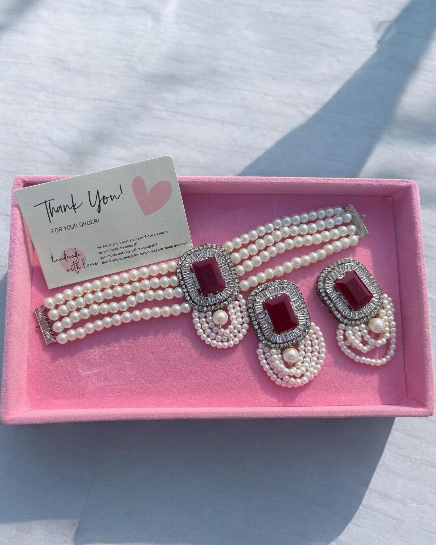 Zahra choker set