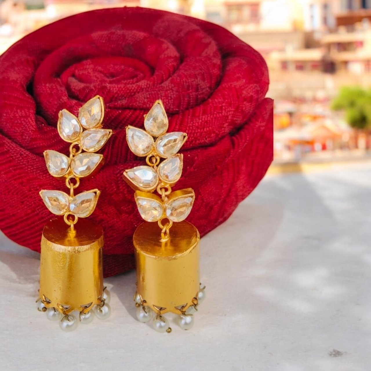 Leafy Jhumki