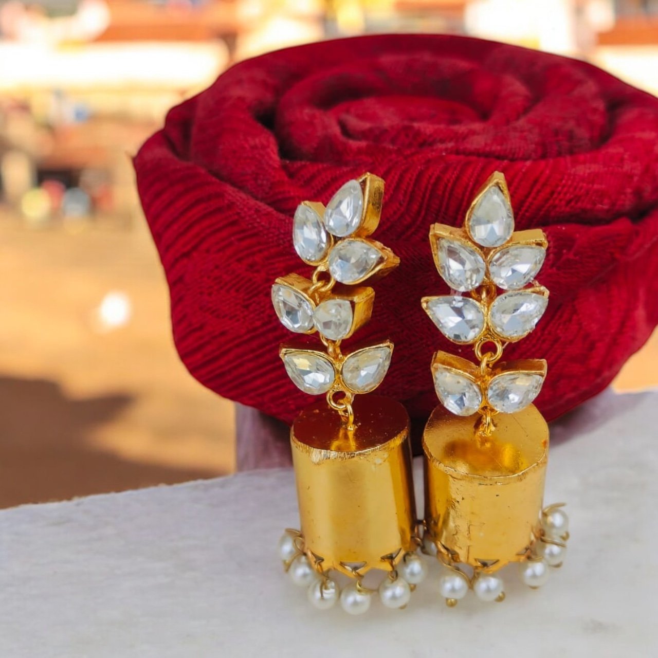 Leafy Jhumki
