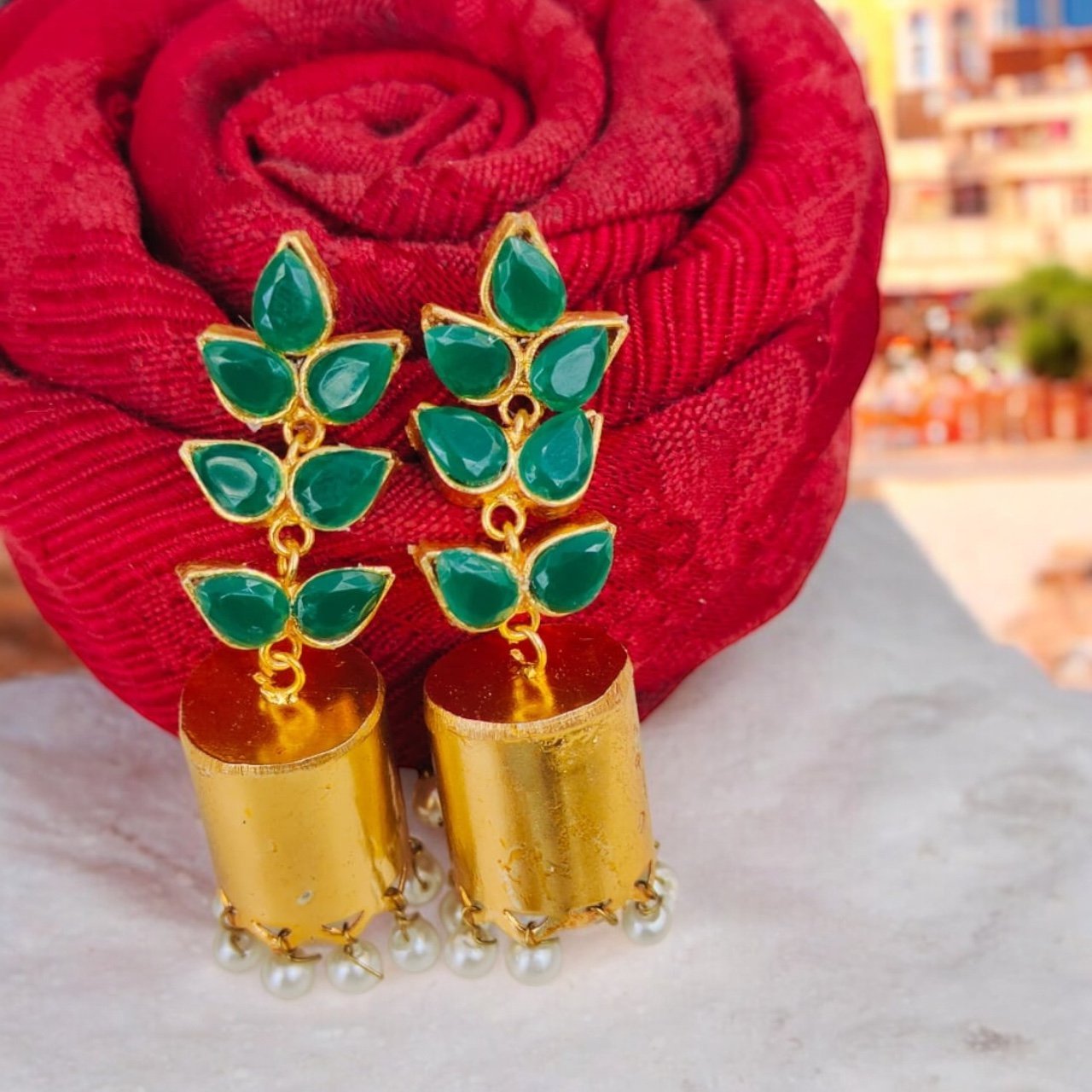 Leafy Jhumki