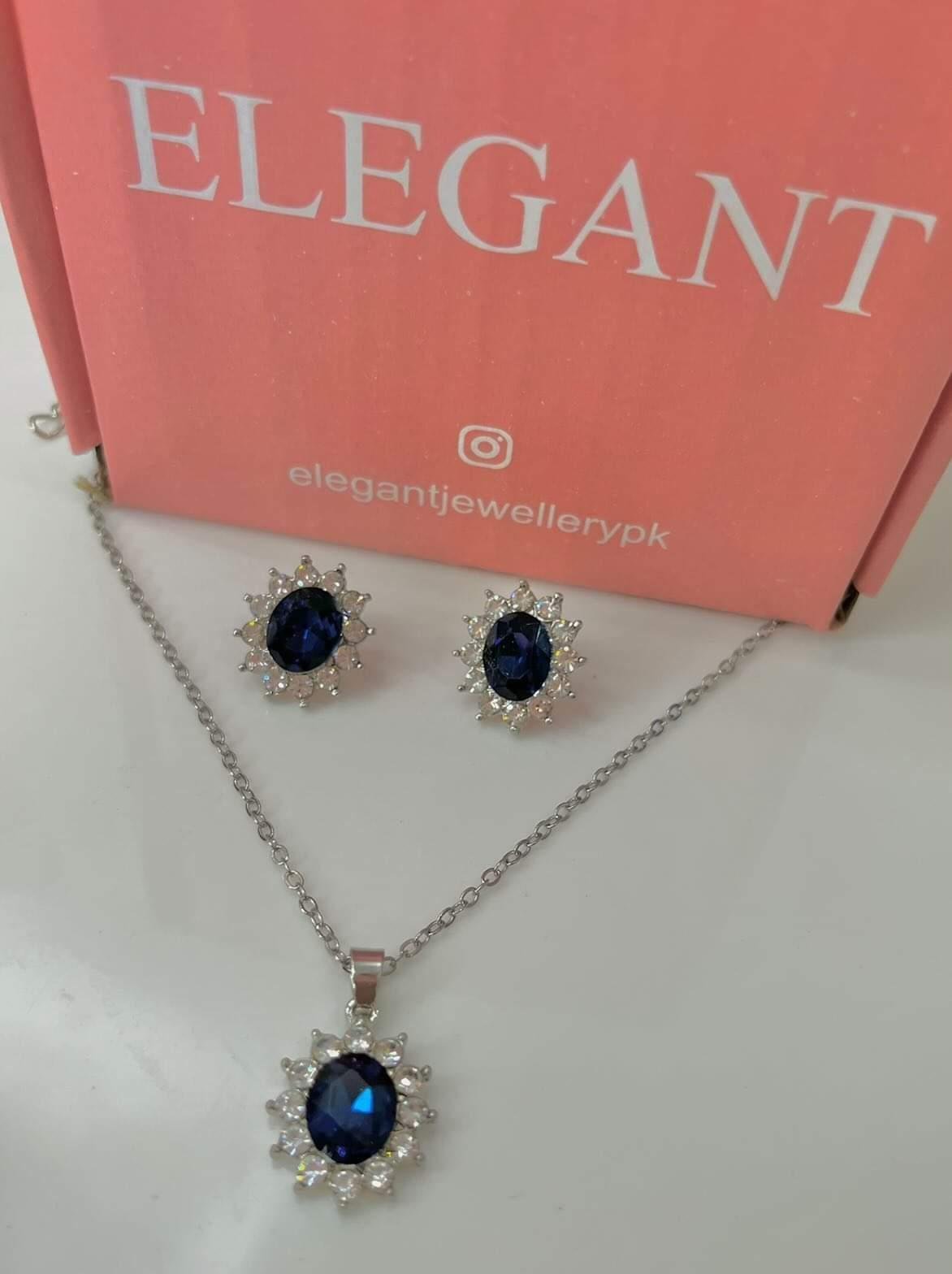 Blue locket set