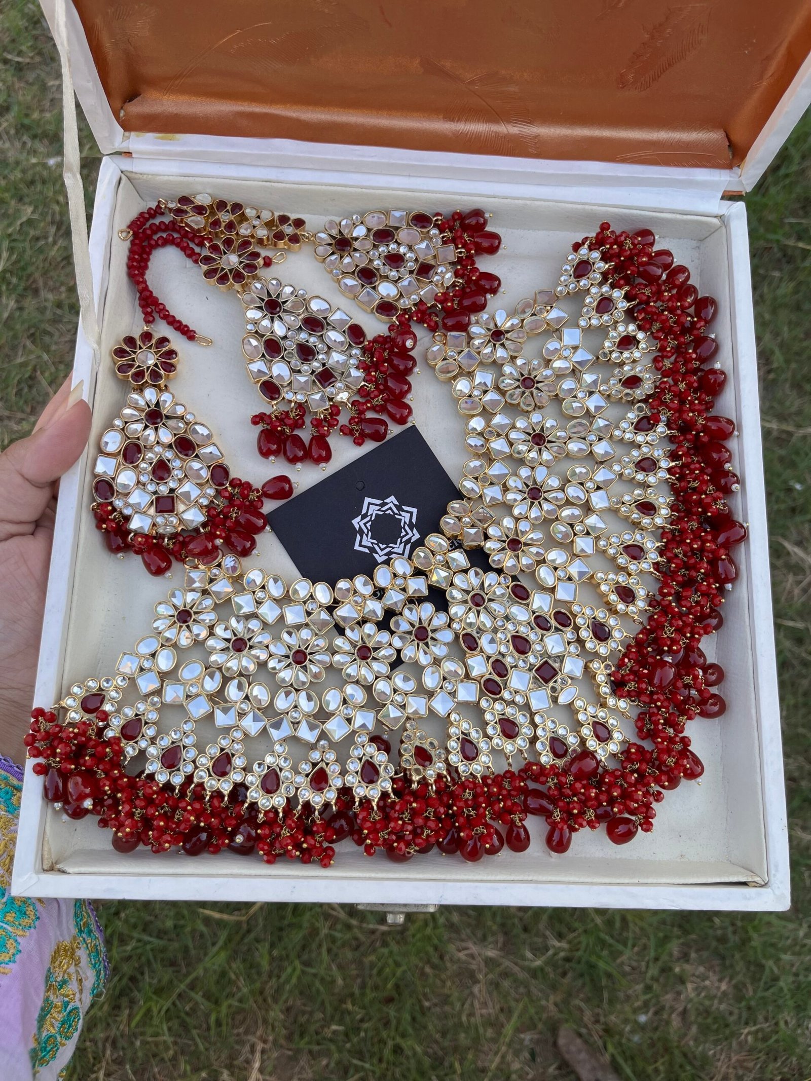 Seesh pati bridal set