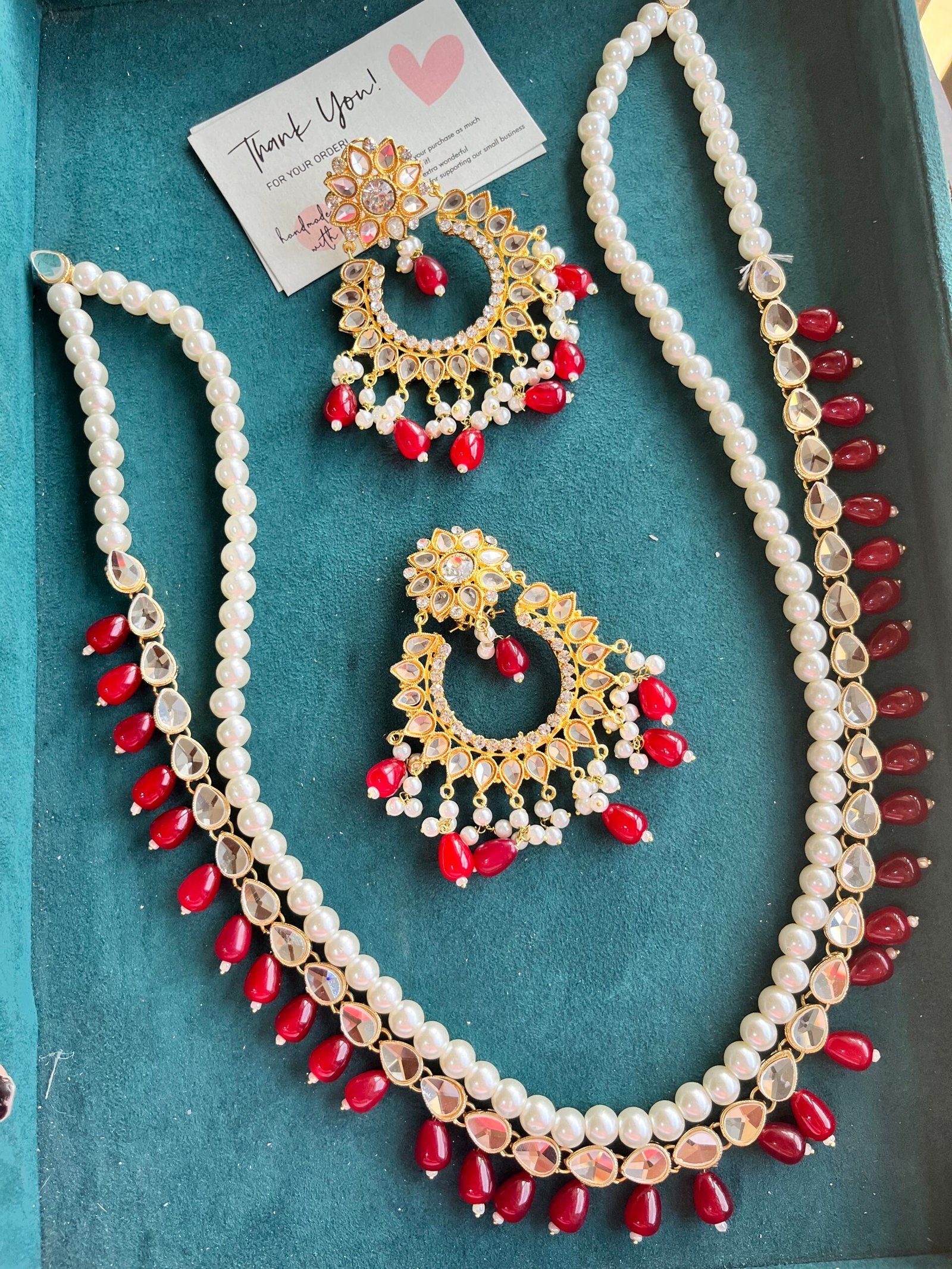 Chaand bali mala set
