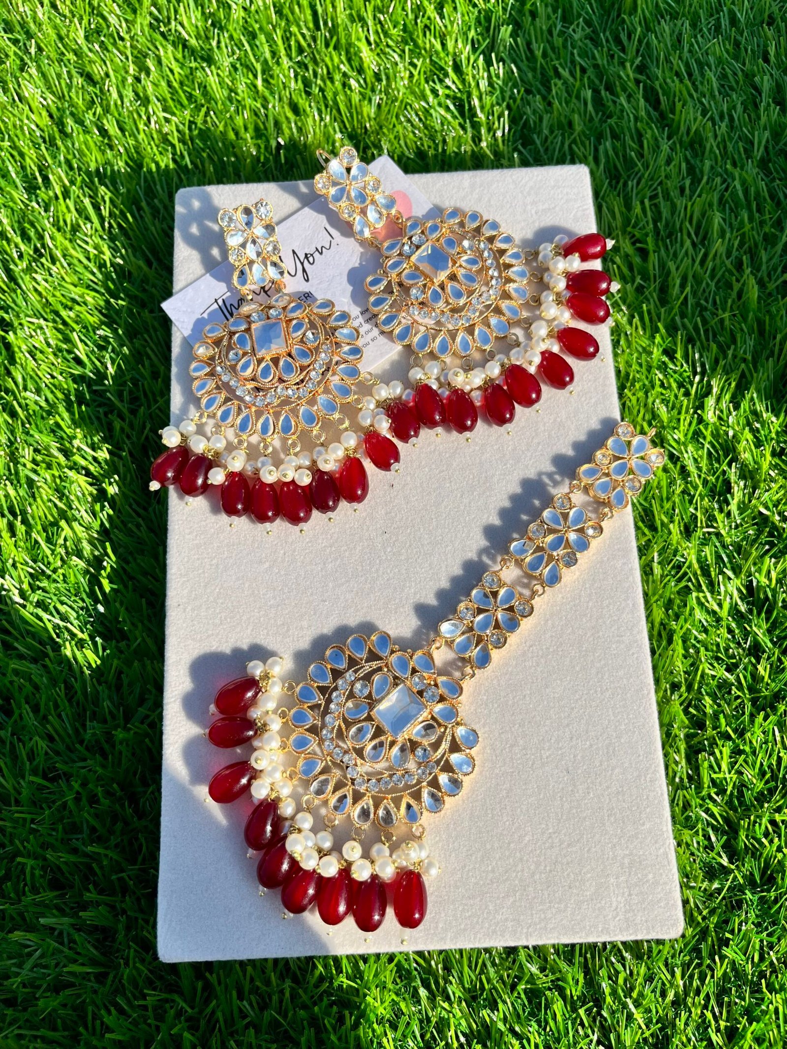 Neelum earring tikka