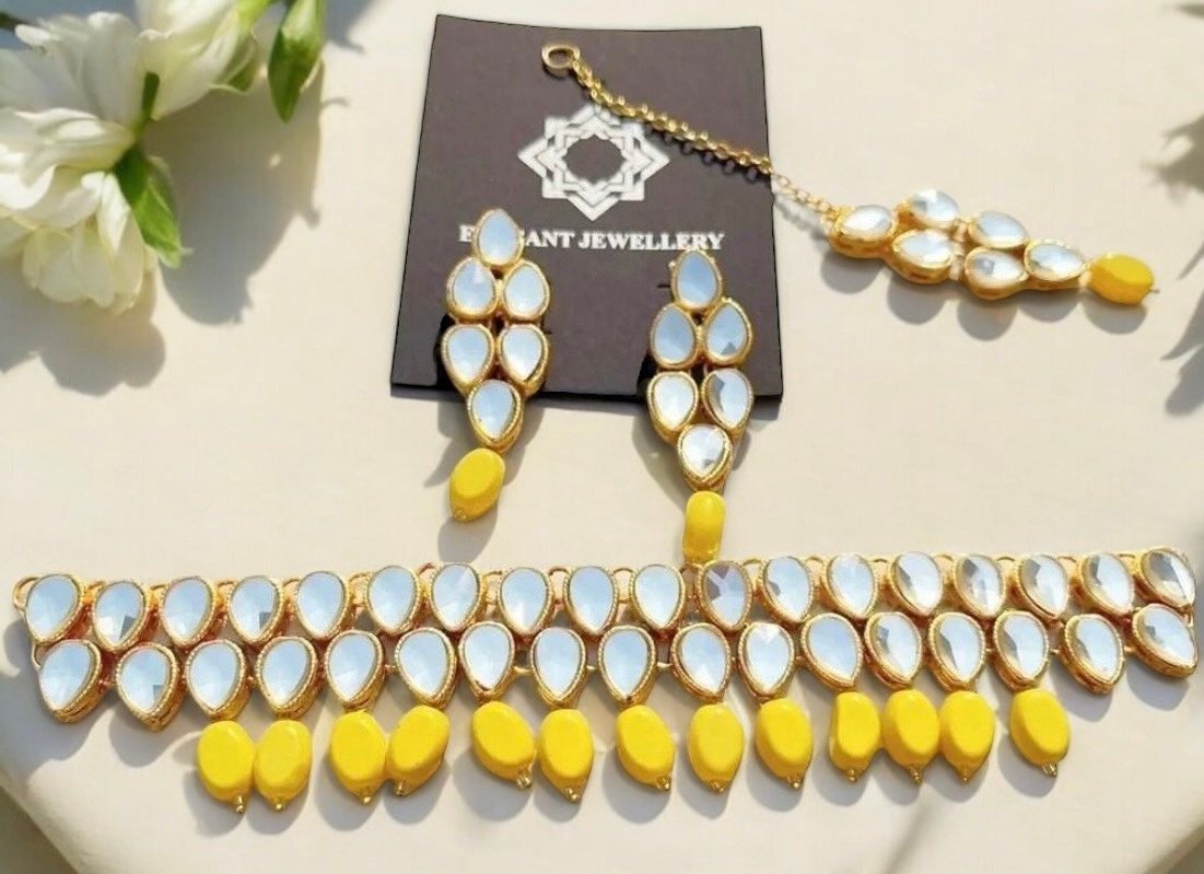 Double layer set yellow