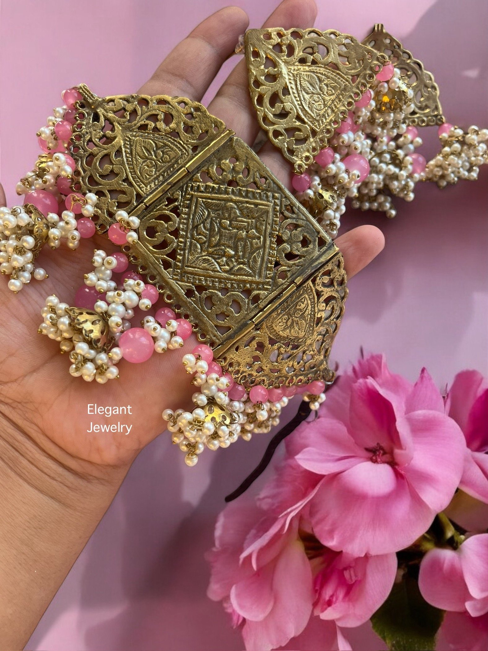 Riya afghani choker set - Image 2