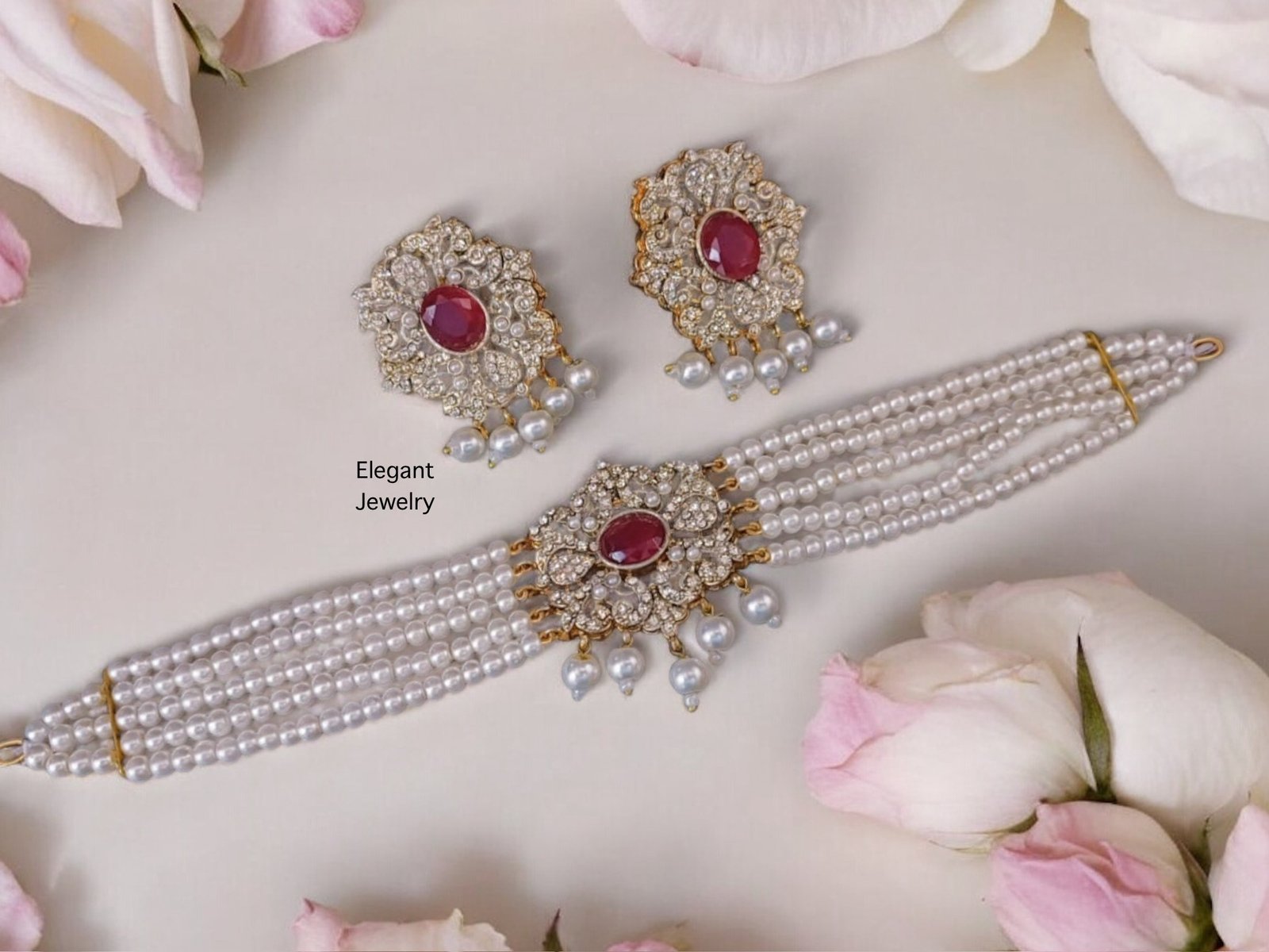 Sadaf choker set