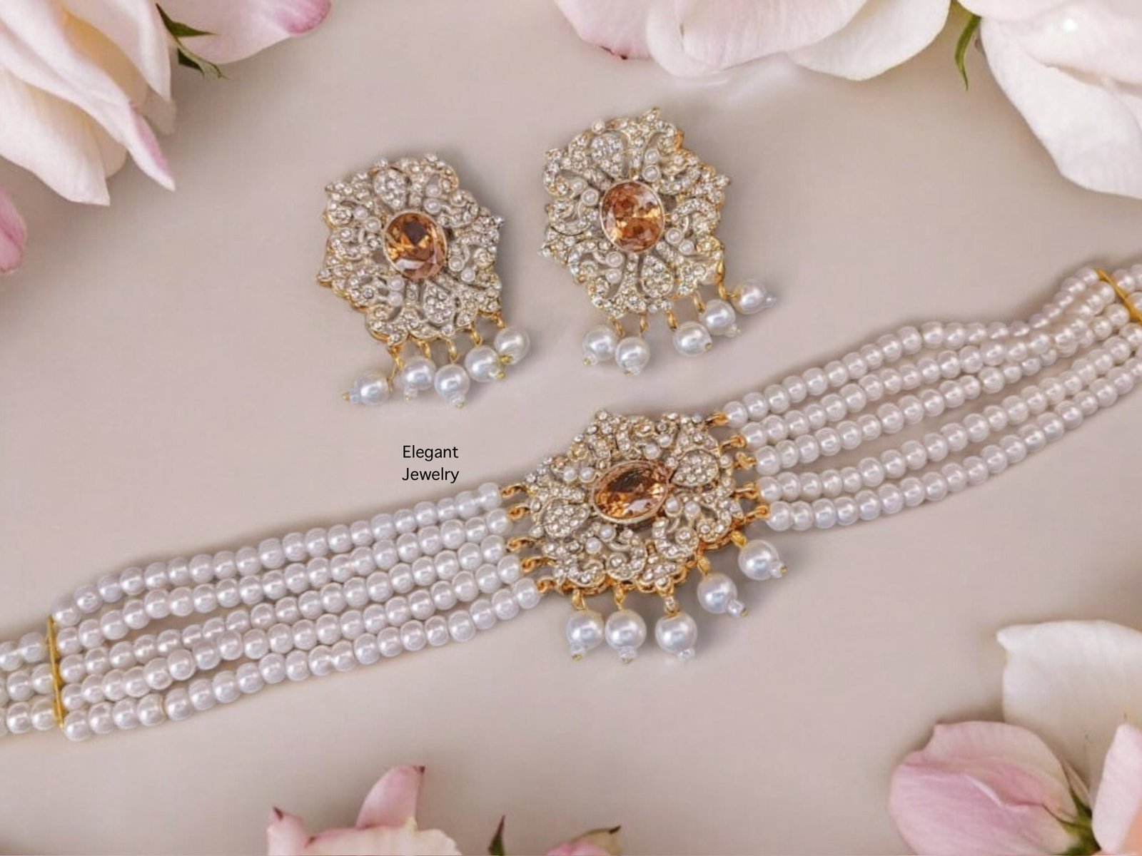 Sadaf choker set