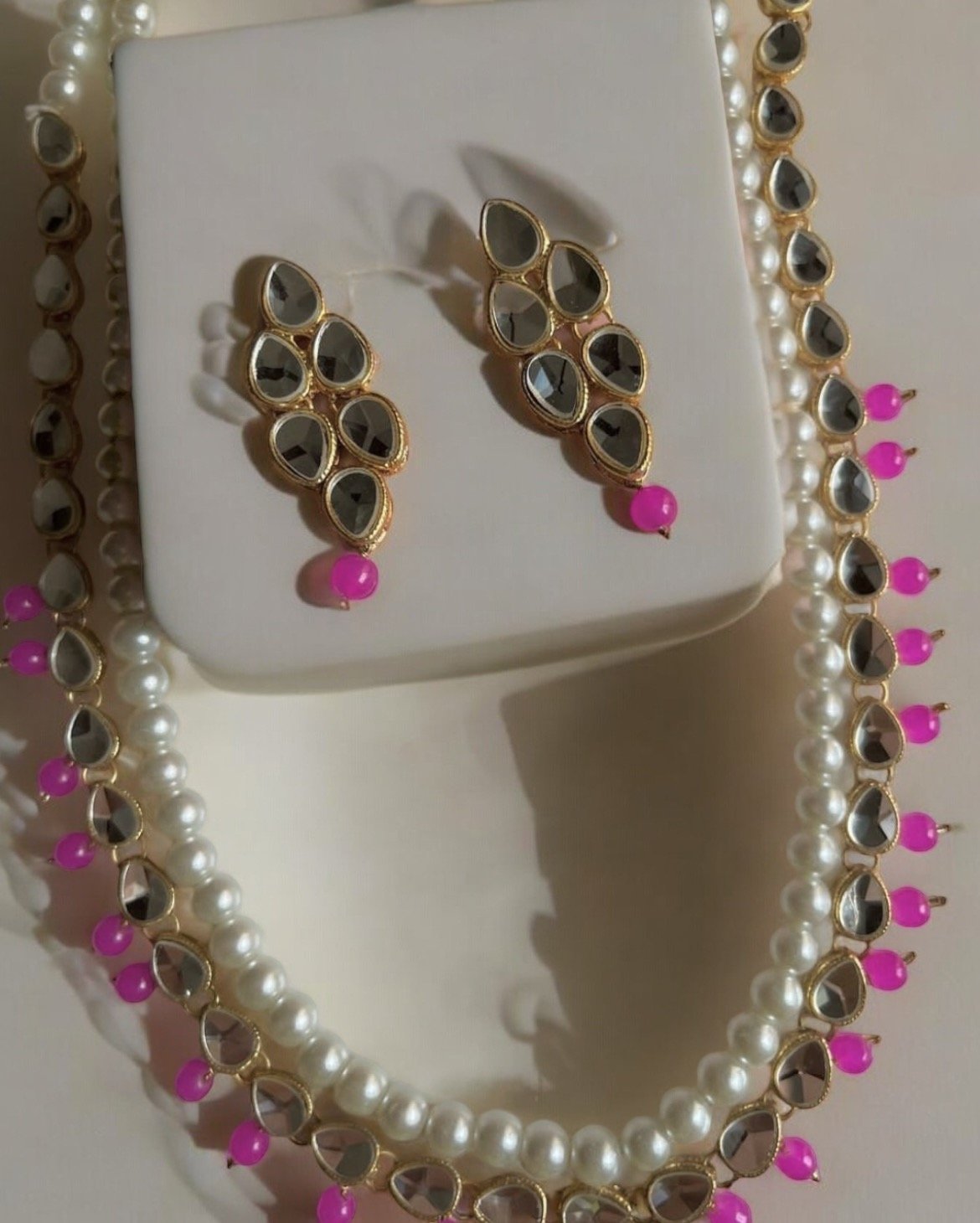 Mala set pink