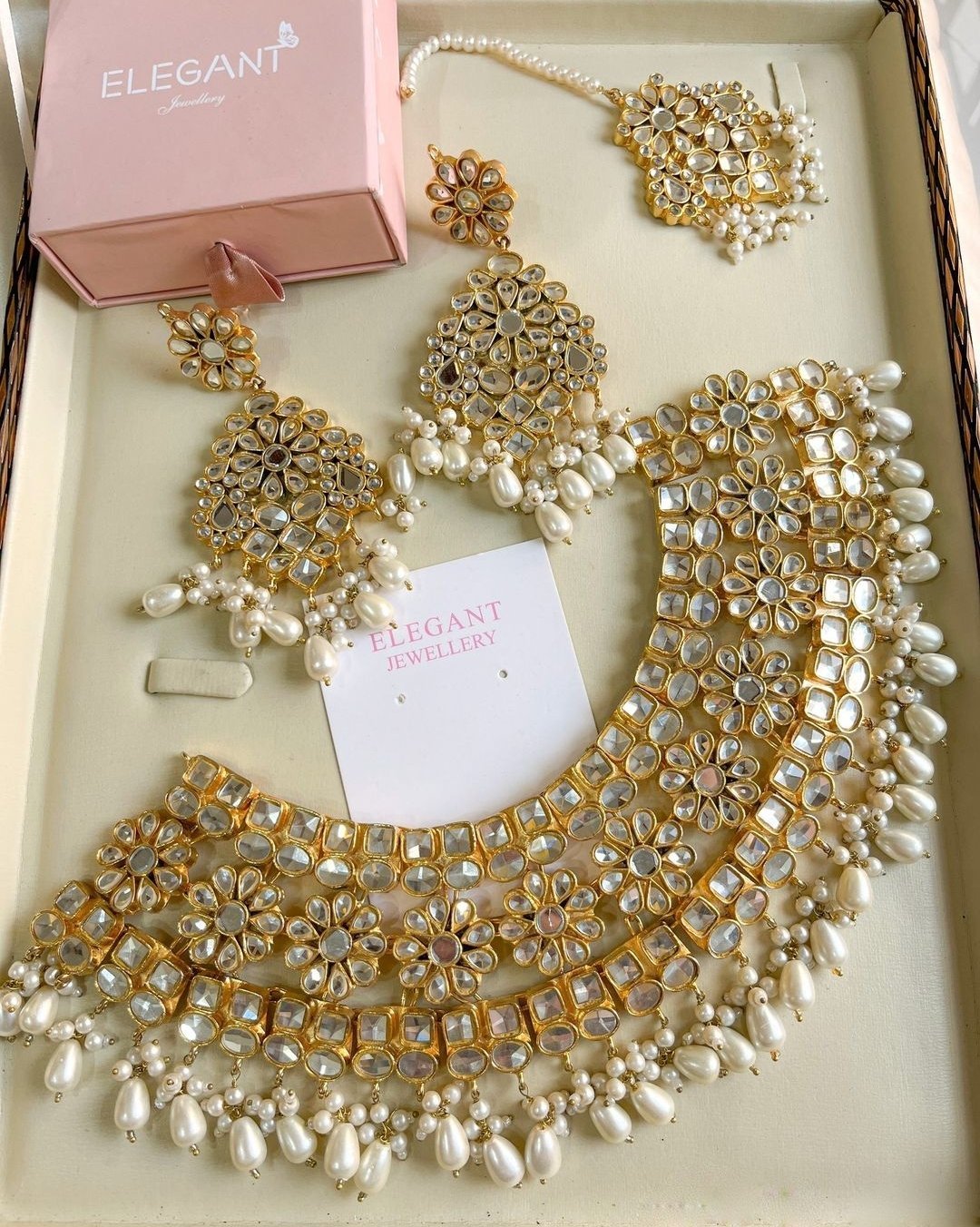Seesh pati bridal set
