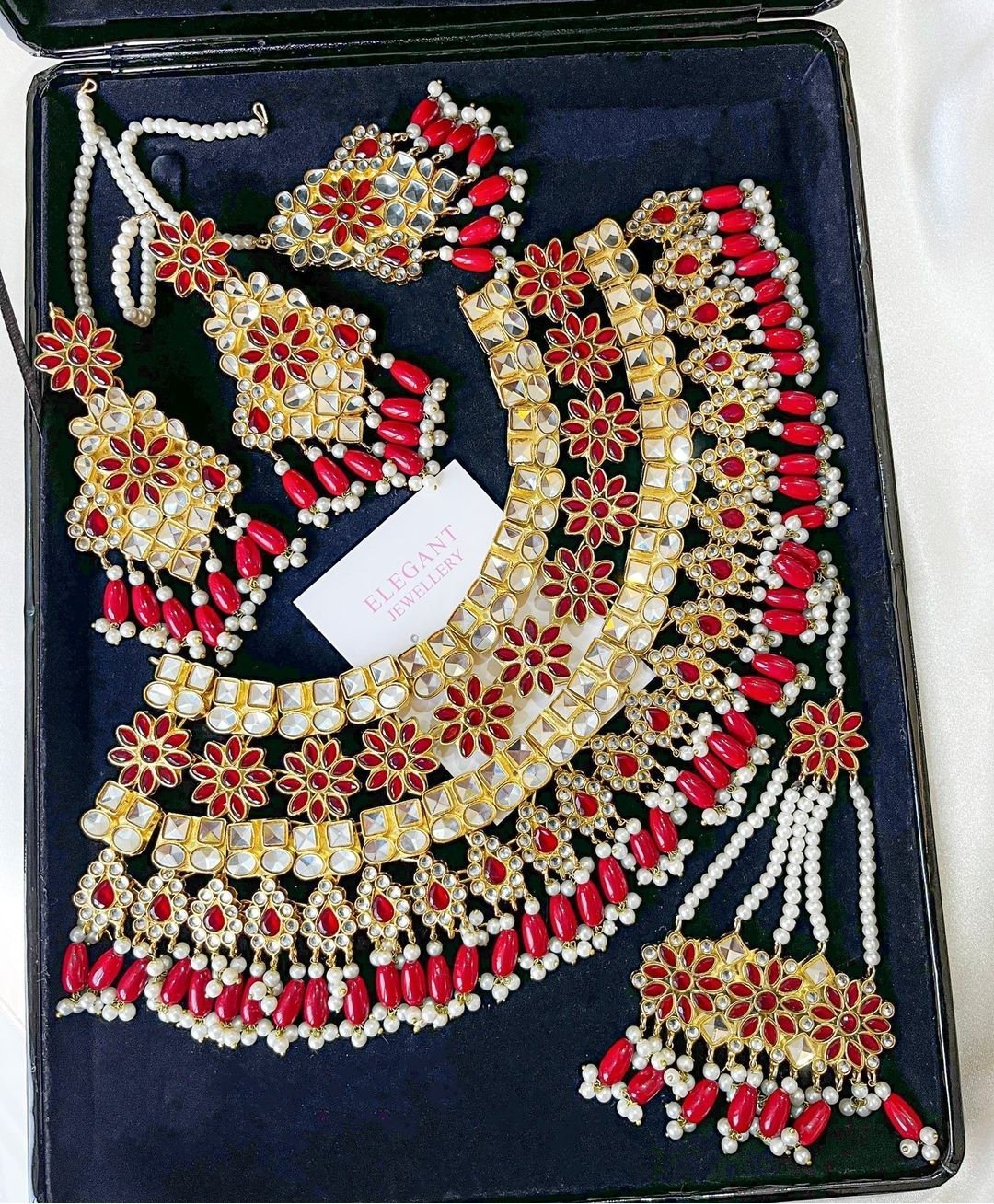 Sheesh pati bridal set ♥️