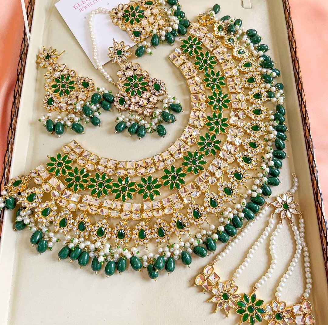 Seesh pati bridal set