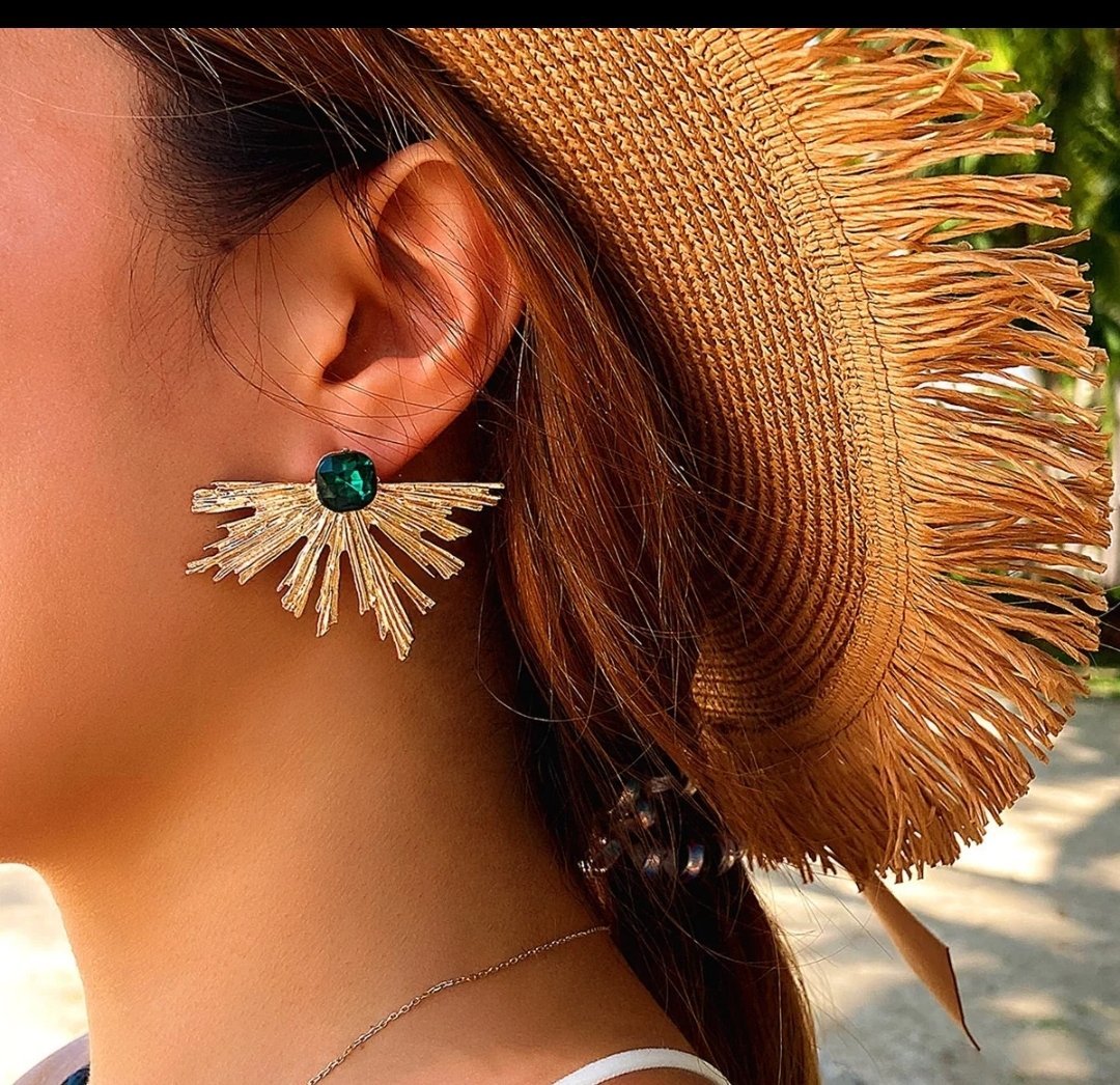 Leaf earrings